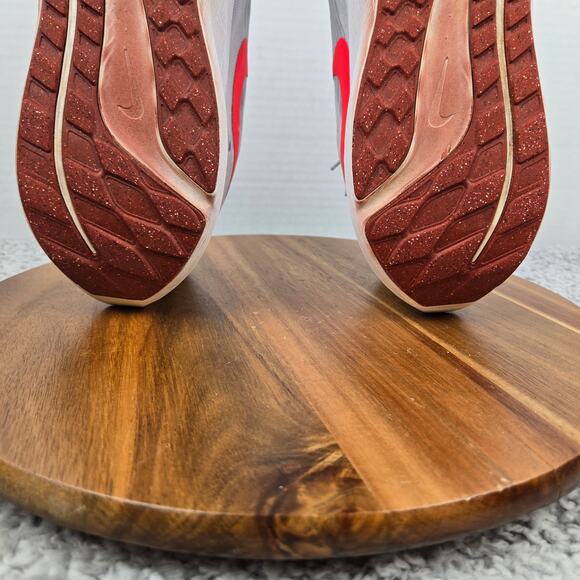 Nike Mens Air Zoom Pegasus 39 Grey Bright Crimson Gym Running Shoe 14 DH4071-007 - Picture 11 of 13